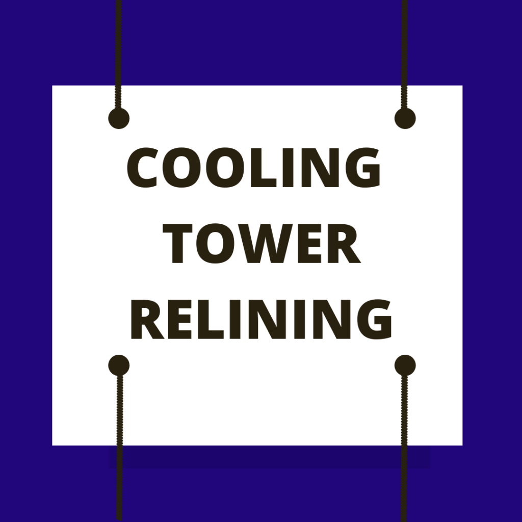 Cooling tower relining