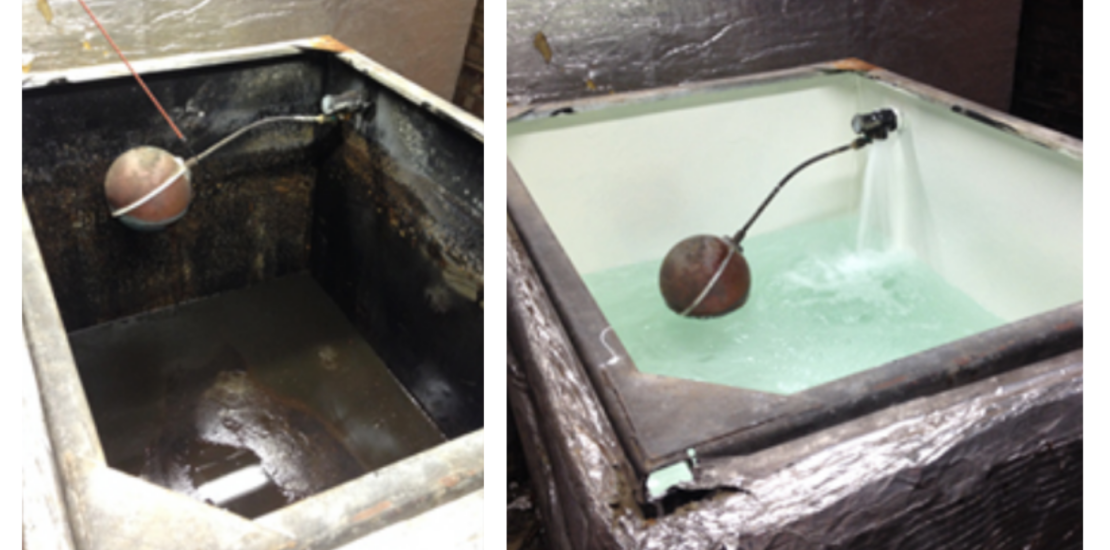tank cleaning and disinfection