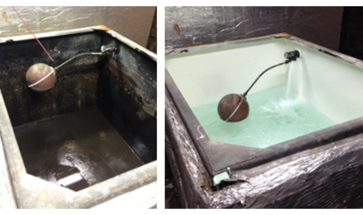 tank cleaning and disinfection